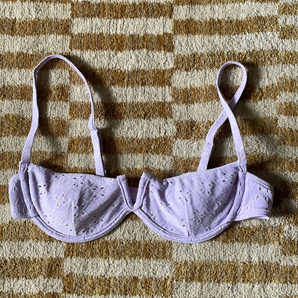 Shein Lavender Bikini Top